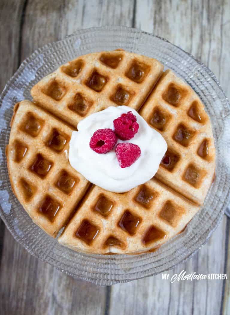 Low Carb Waffle Recipe | My Montana Kitchen