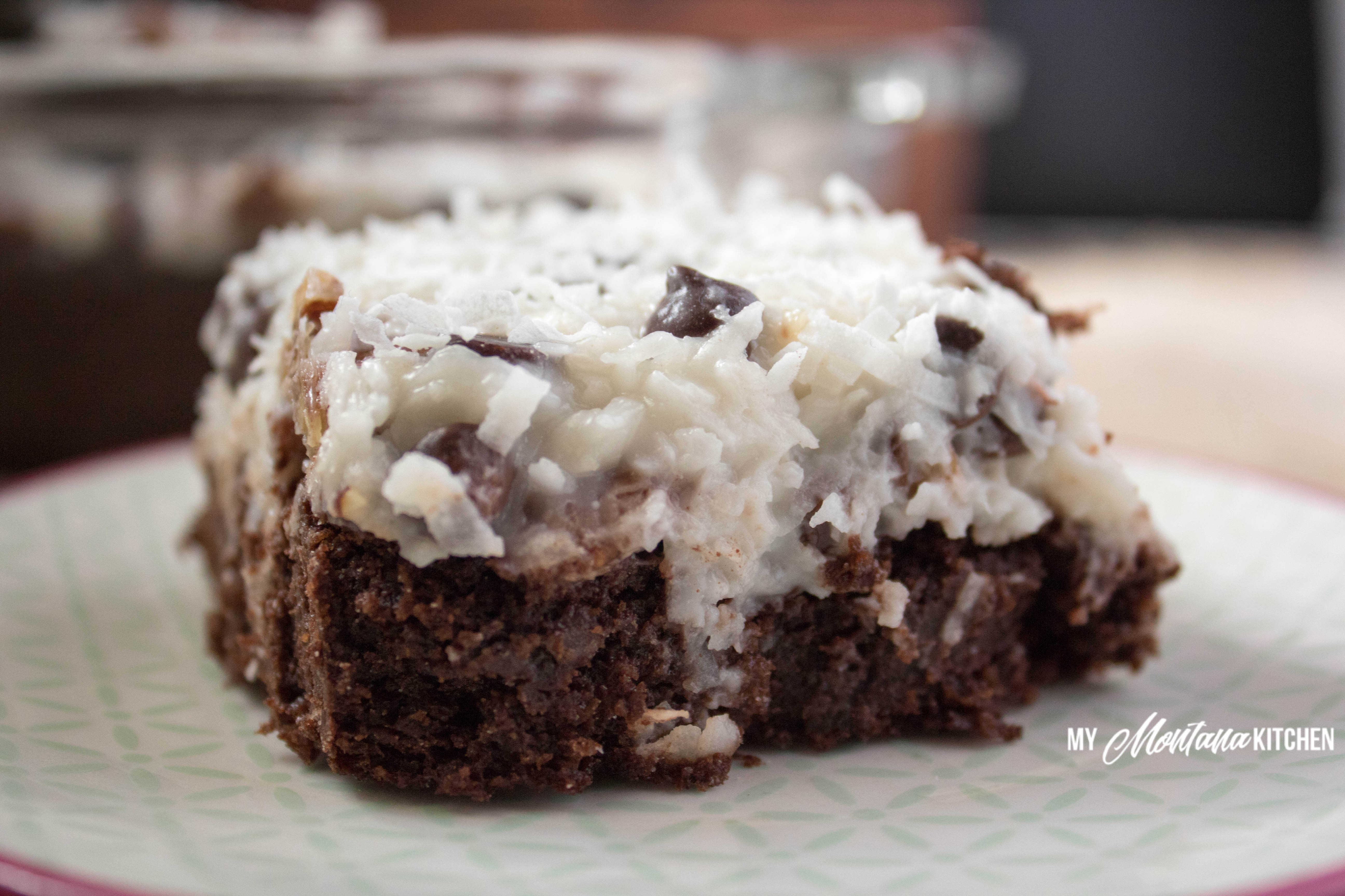 Deep Dark Chocolate Coconut Cake Recipe - Grace Parisi