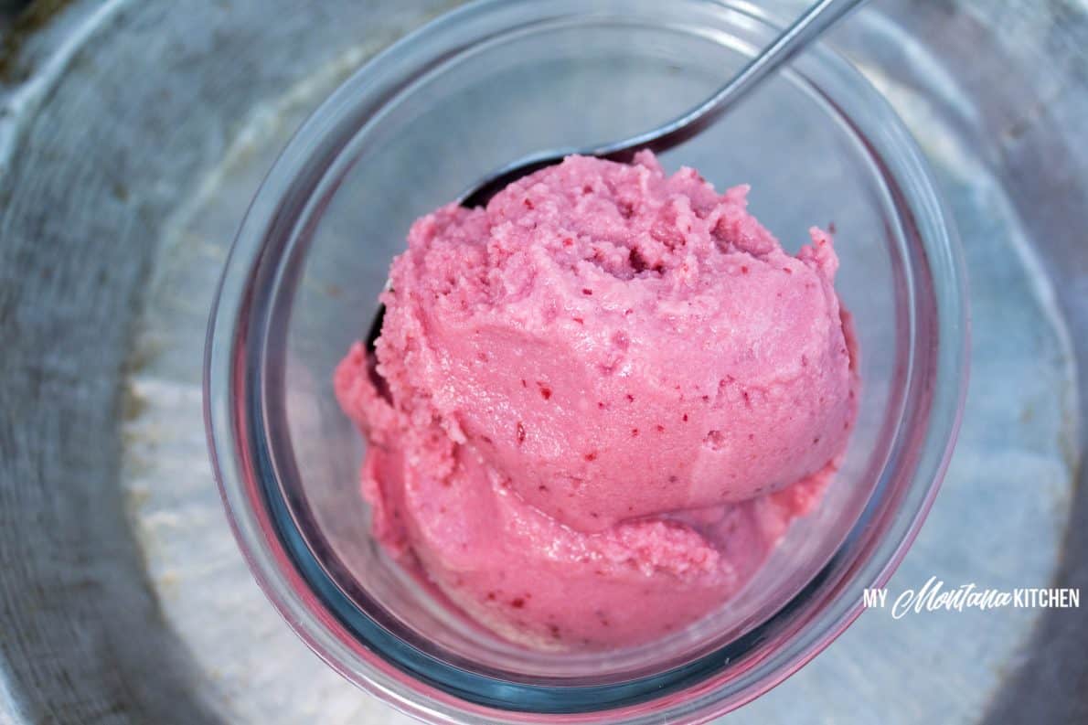 Cherry Kefir Ice Cream | My Montana Kitchen