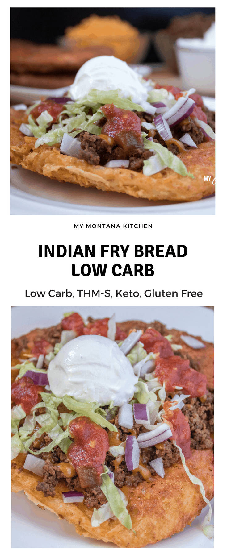 Indian Fry Bread (Low Carb) #trimhealthymama #thm #thms #keto #navajofrybread #indianfrybread #frybread #glutenfree