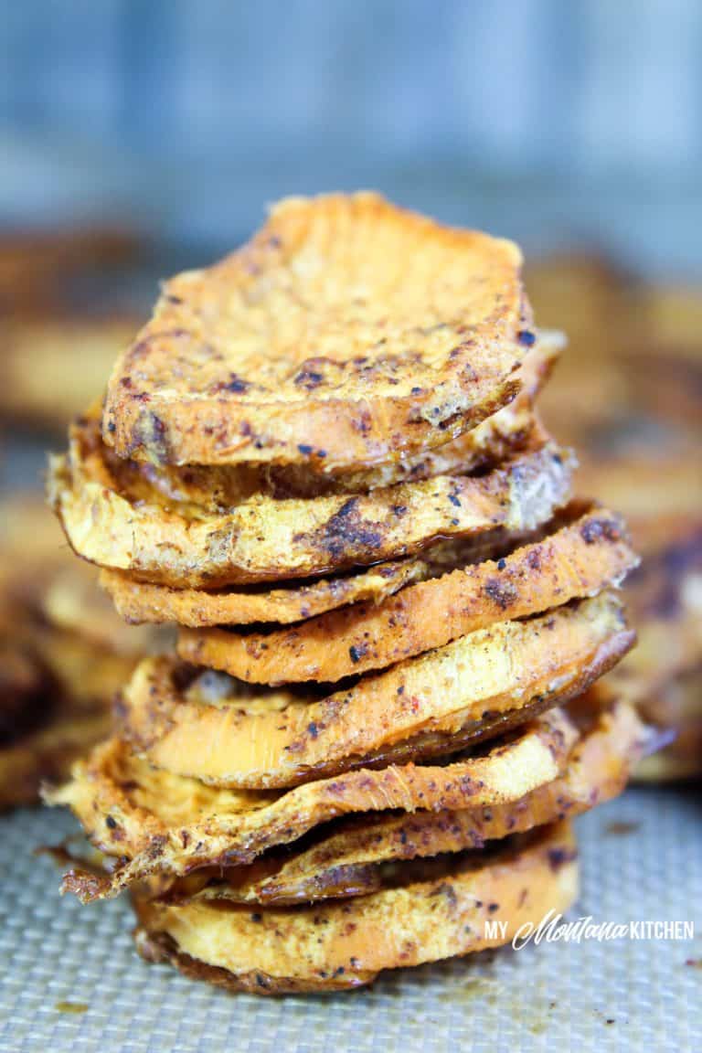 Spiced Sweet Potato Recipe (THM-E, Low Fat, Dairy Free) #trimhealthymama #thm #thme #sweetpotatorecipe #sweetpotato #lowfat #glutenfree #dairyfree