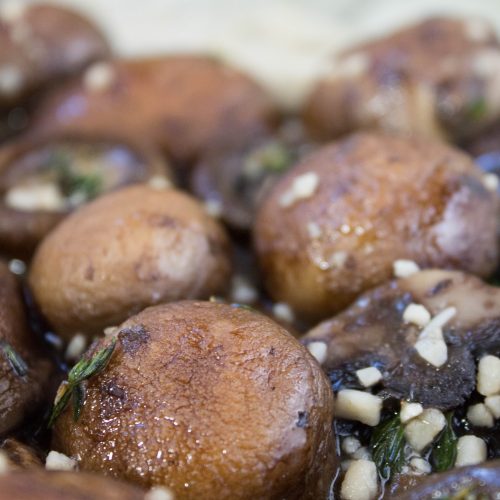 Baked Mushrooms with Butter and Thyme My Montana Kitchen