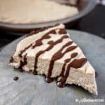 No Bake Low Carb Peanut Butter Pie (THM-S, Keto, Sugar Free, Gluten Free) #trimhealthymama #thm #lowcarb #keto #sugarfree #peanutbutter #chocolate #pie #peanutbutterpie