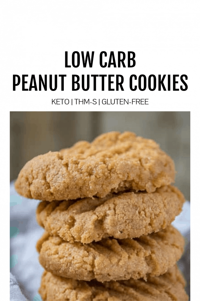 Low Carb Peanut Butter Cookies