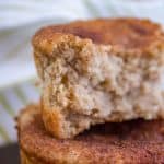 Healthy Banana Muffins (THM-E, Gluten Free, Sugar Free) #trimhealthymama #thm #thm-e #banana #bananamuffins #healthymuffins #lowfat #flourless #glutenfree #healthycarb