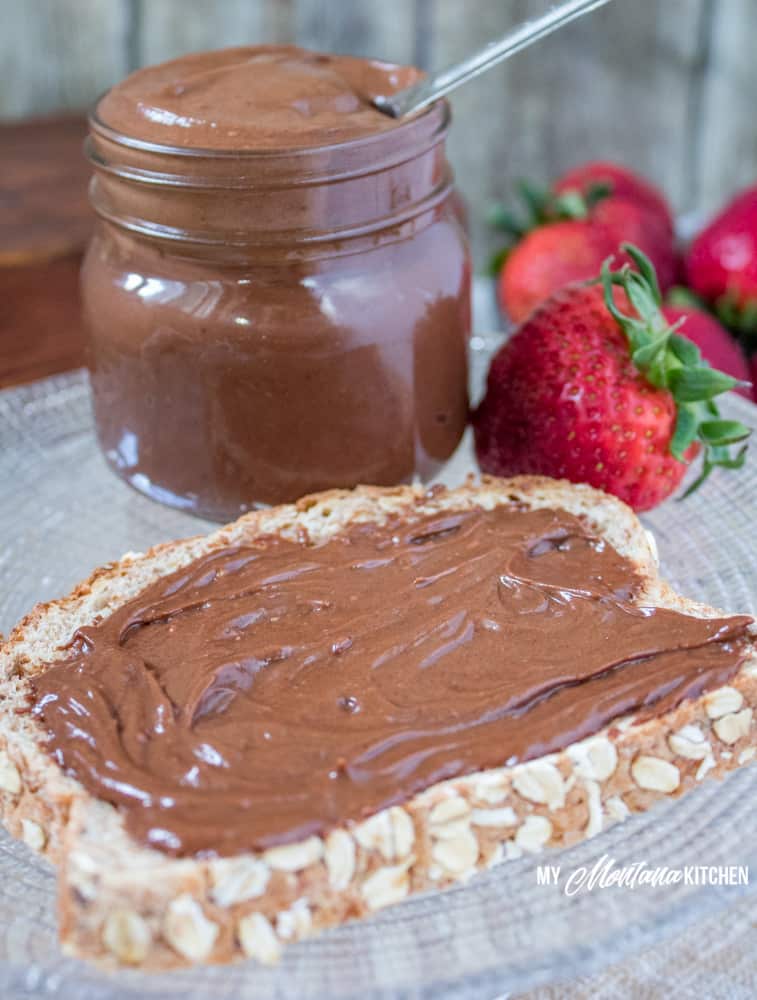 Chocolate Peanut Butter (Sugar Free, Low Carb, THM-FP) #trimhealthymama #thm #thmfp #sugarfree #lowcarb #keto #peanutbutter #chocolate #chocolatepeanutbutter #lowfat #dairyfree