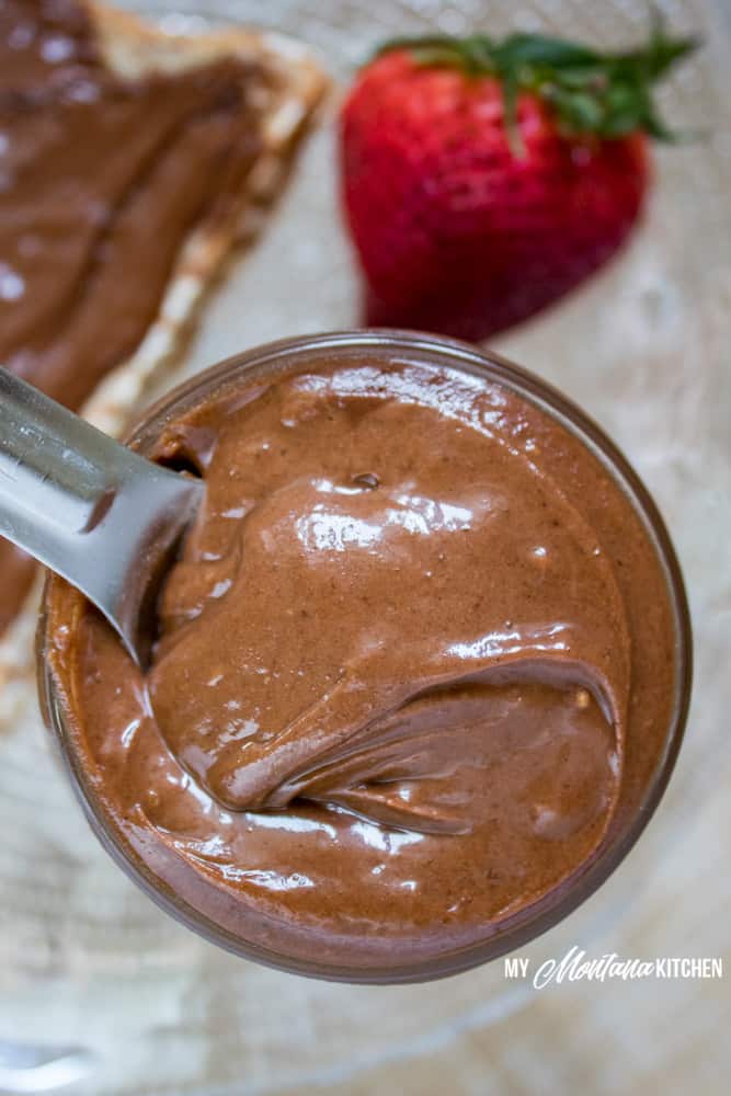 Chocolate Peanut Butter (Sugar Free, Low Carb, THM-FP) #trimhealthymama #thm #thmfp #sugarfree #lowcarb #keto #peanutbutter #chocolate #chocolatepeanutbutter #lowfat #dairyfree