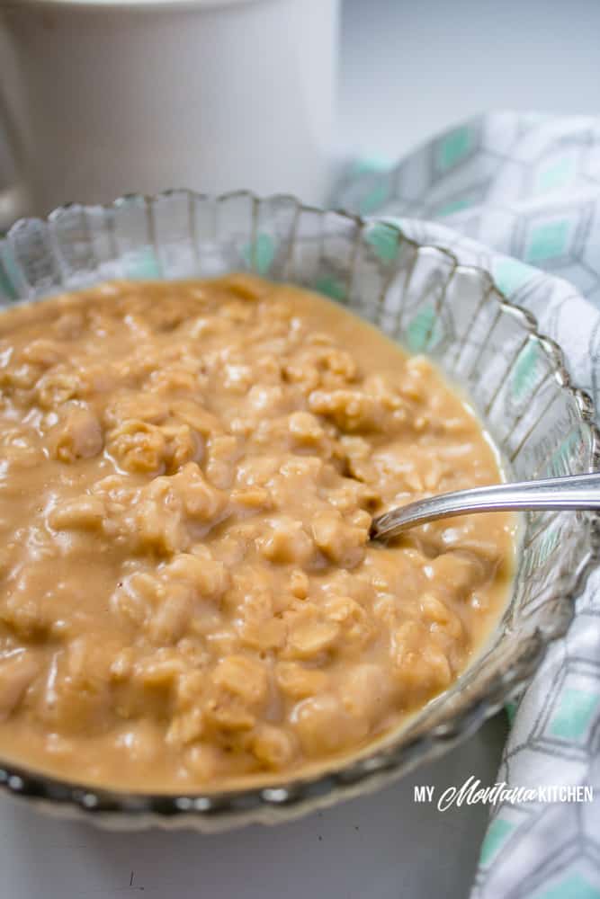 Oatmeal and deals peanut butter