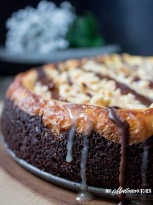 Snickers Brownie Cheesecake