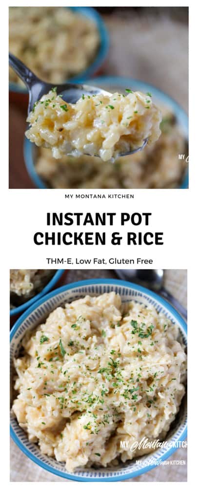 Instant Pot Chicken and Rice | My Montana Kitchen