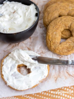 Low Carb Pumpkin Bagels