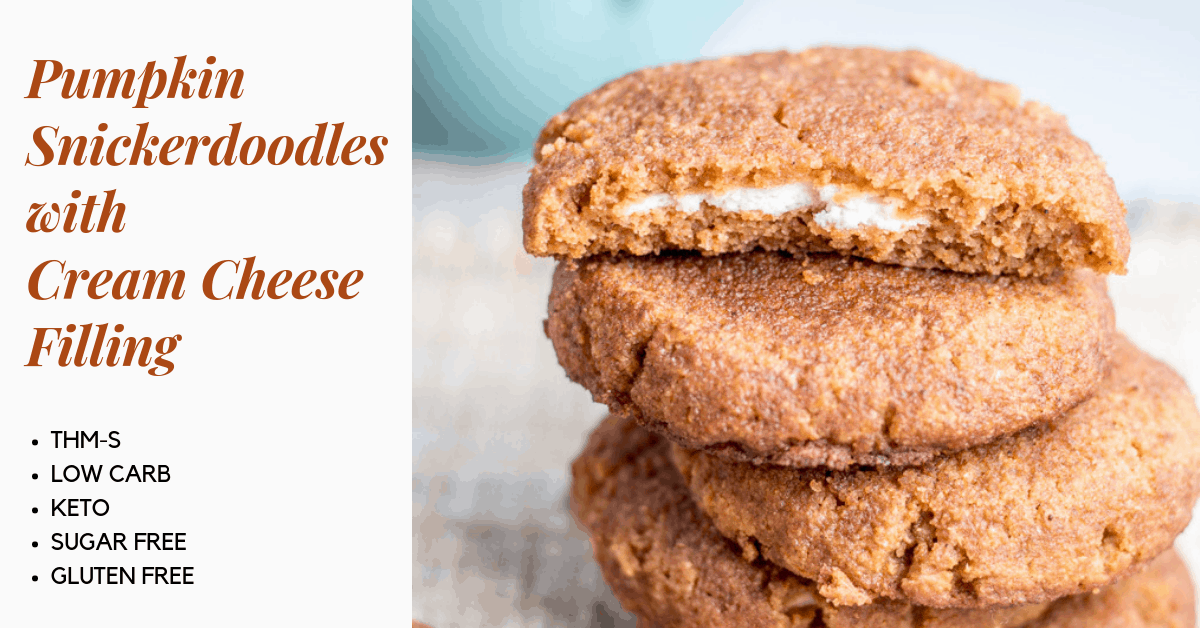 Pumpkin Snickerdoodles with Cream Cheese Filling | My Montana Kitchen