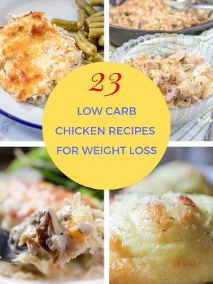 23 Delicious Low Carb Chicken Recipes for Lunch or Dinner
