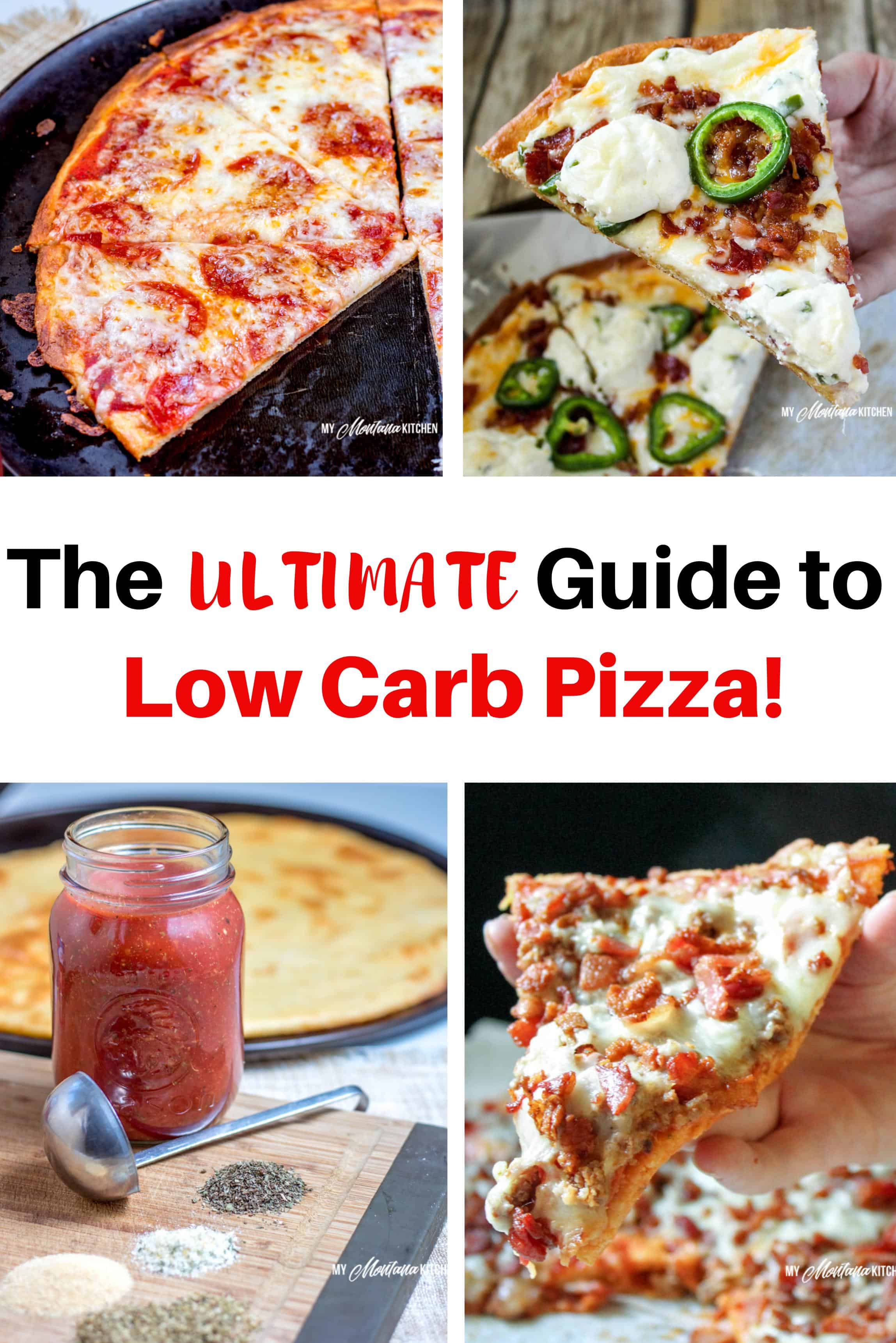 Just because you're living the healthy low carb life doesn't mean you need to sacrifice pizza. You’ll realize just how easy it can be as soon as you learn the 4 steps to the best low carb pizza. This Ultimate Guide To The Best Low Carb Pizza will teach you everything you need to know. #lowcarbpizza #lowcarbguide #nutfreepizza #dairyfreepizzadough #fatheaddough #trimhealthymamapizza #lowcarbpizzarecipes #lowcarbpizzaideas #lowcarb #glutenfree #thmpizza