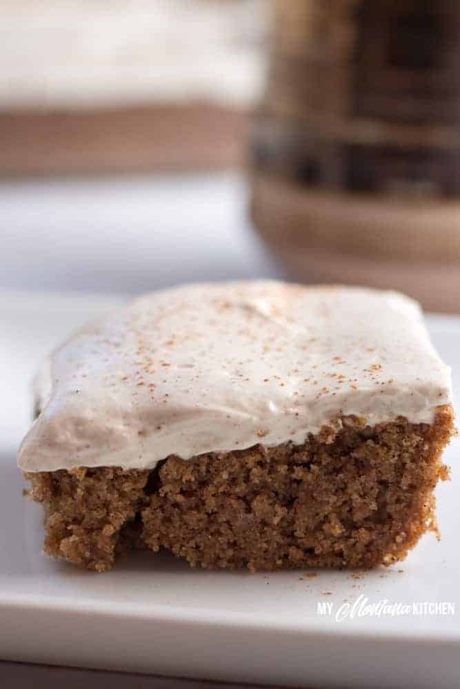 Cinnamon Spice Cake with Cream Cheese Frosting