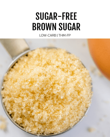brown sugar substitute in measuring cup