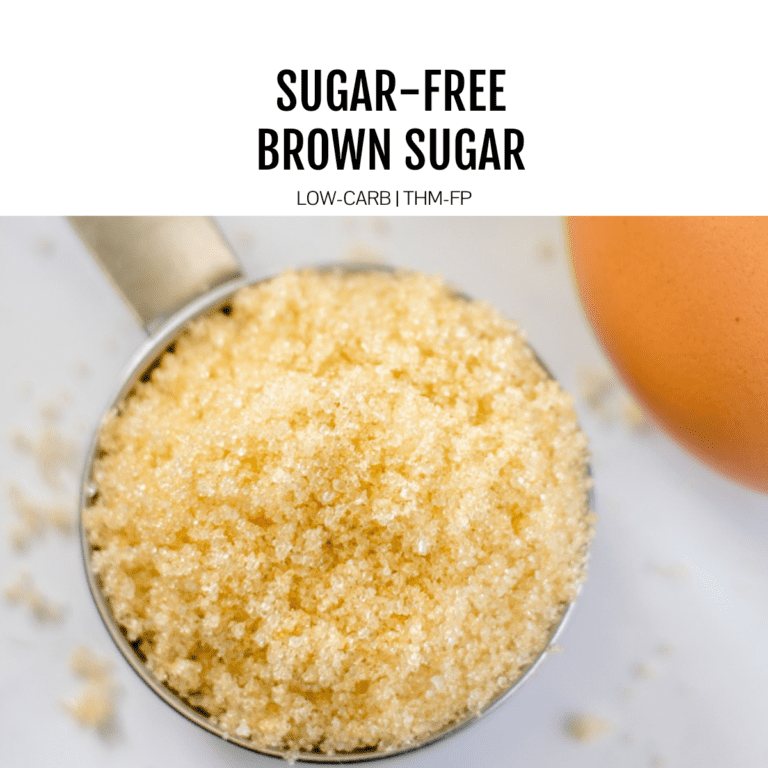 brown sugar substitute in measuring cup