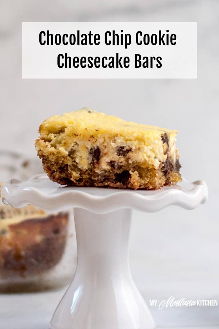 Chocolate Chip Cookie Cheesecake Bars