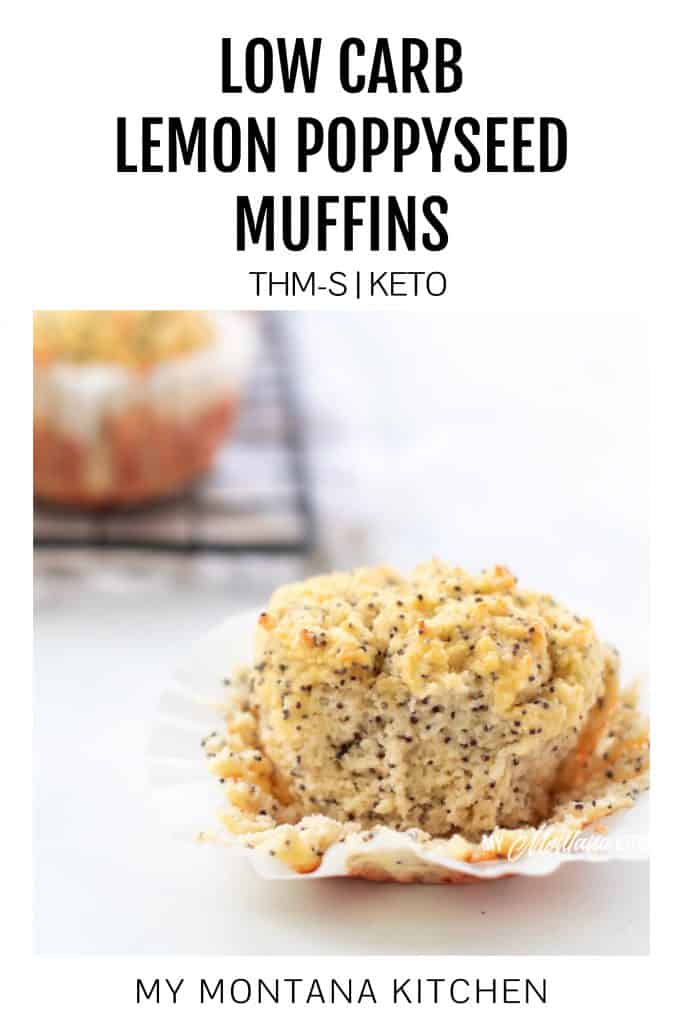 low carb lemon poppyseed muffins 