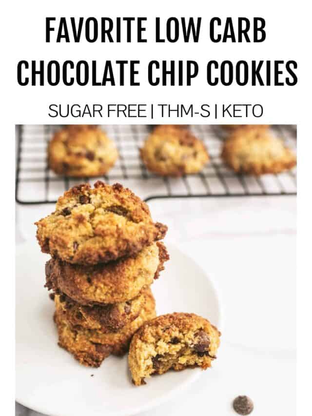 Easy Low Carb Chocolate Chip Cookies