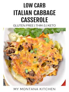 Easy Cheesy Keto Cabbage Casserole