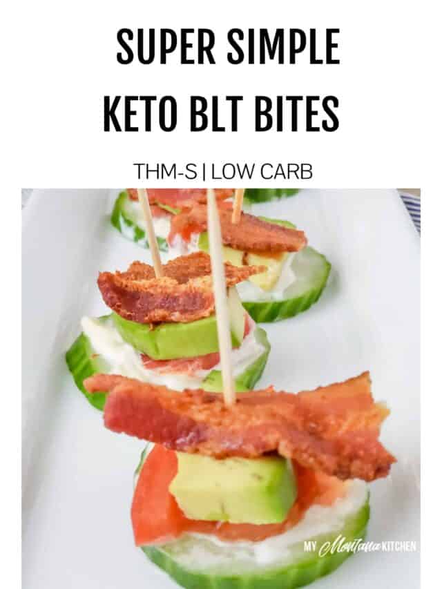 Super Simple Keto BLT Bites