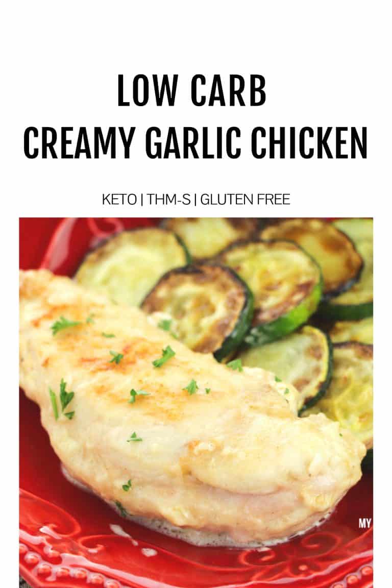 Creamy Garlic Chicken with Garlic Alfredo Sauce