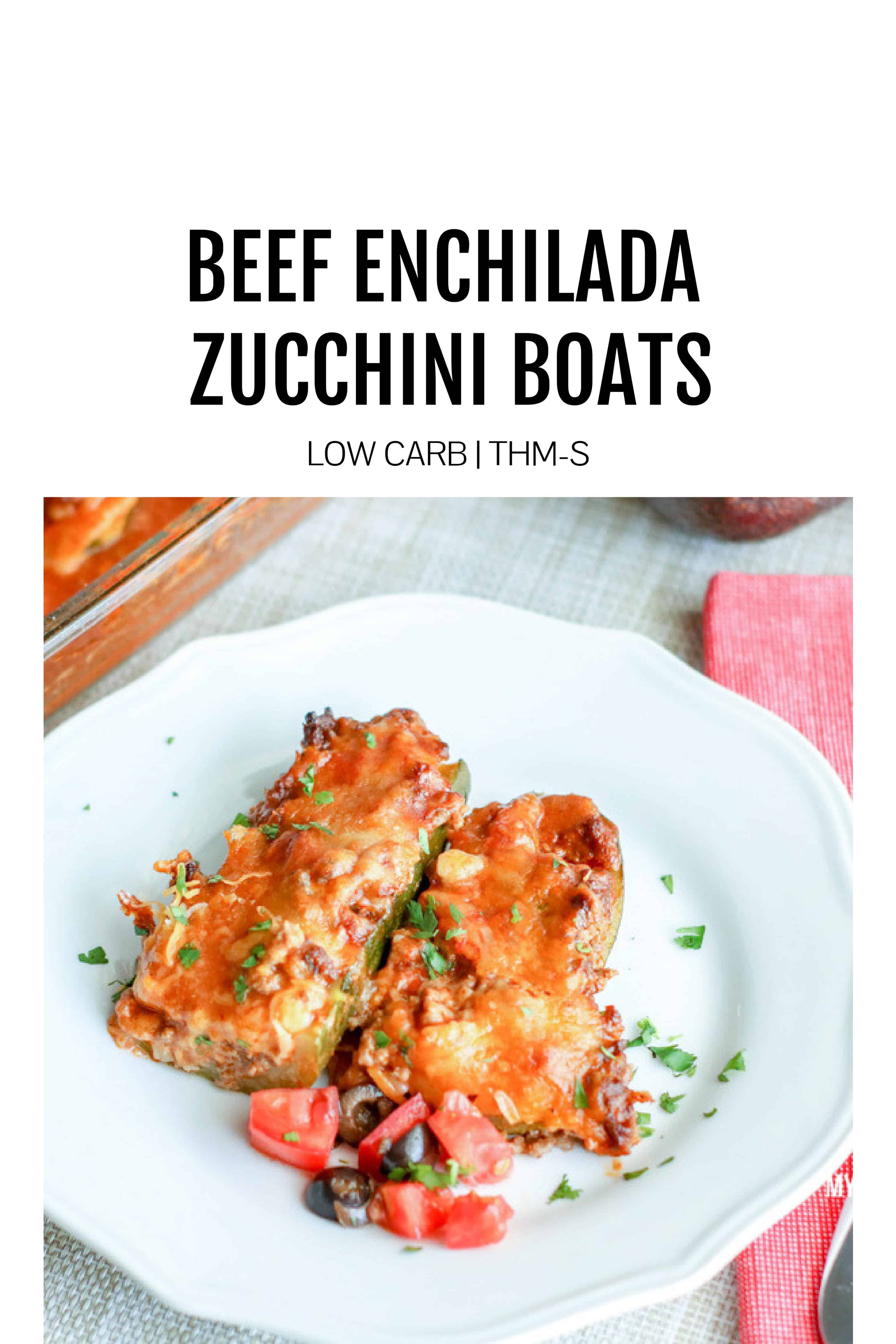 beef enchilada stuffed zucchini boats low carb