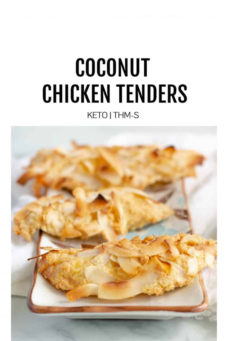 Low Carb Coconut Chicken Tenders