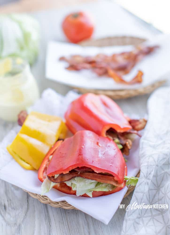 Red pepper BLT