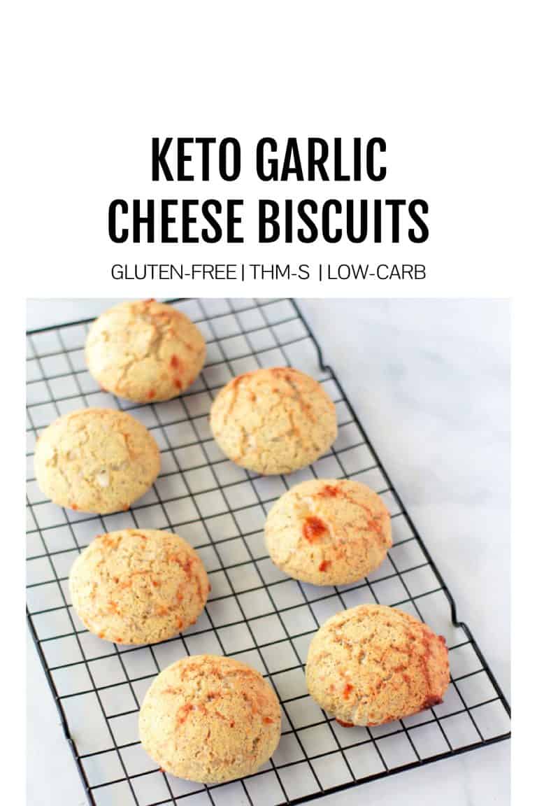 Keto Garlic Cheese Biscuits