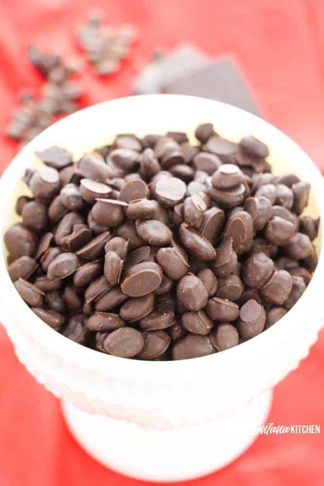 Chocolate coffee store beans