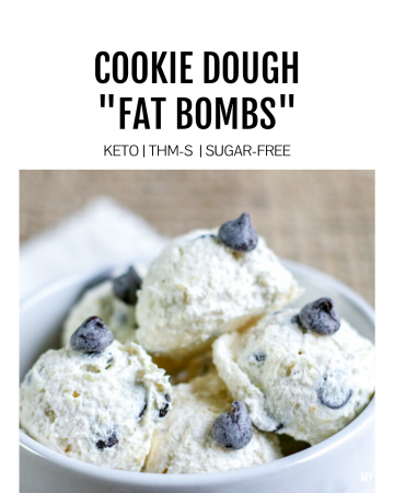 Featured Image for Cookie Dough Fat Bombs