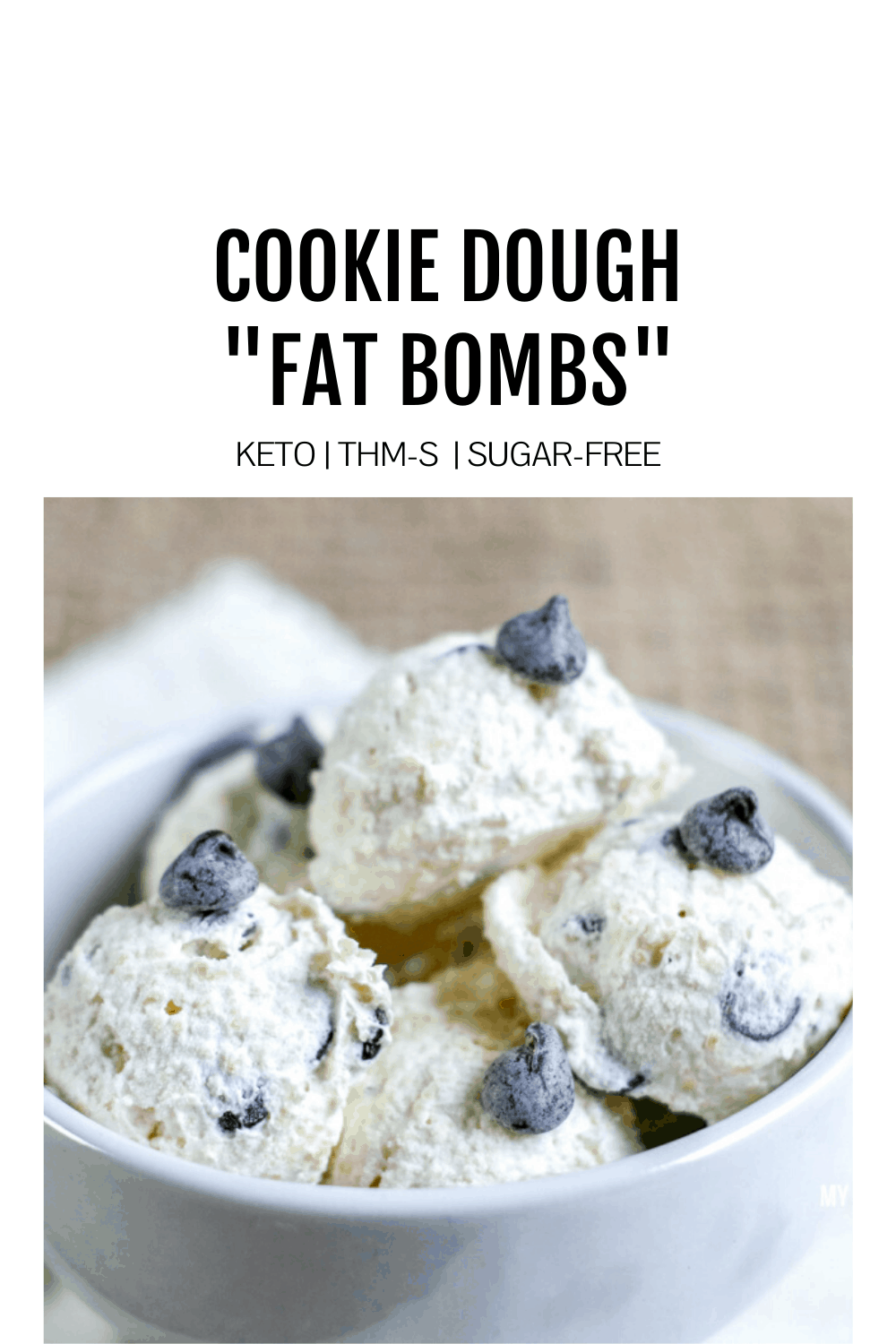 Featured Image for Cookie Dough Fat Bombs