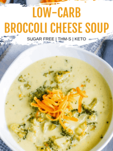 Low Carb Broccoli and Cheddar Soup