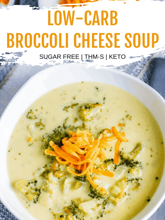 Low Carb Broccoli and Cheddar Soup
