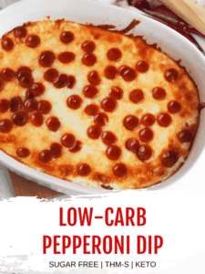 Low Carb Pepperoni Dip
