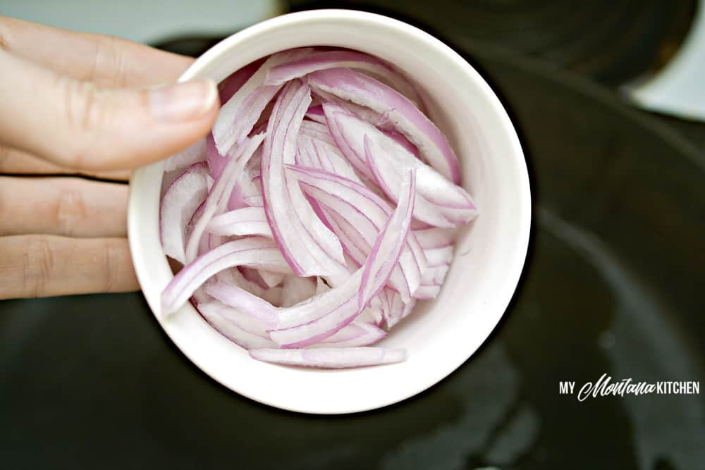 Image of chopped onions