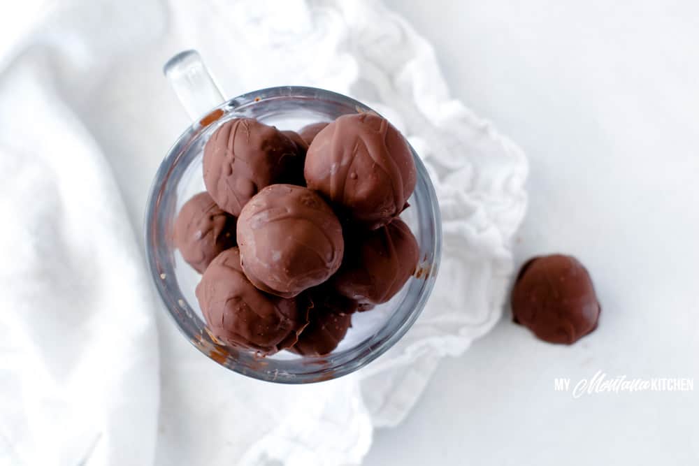 Image of low carb cookie truffles