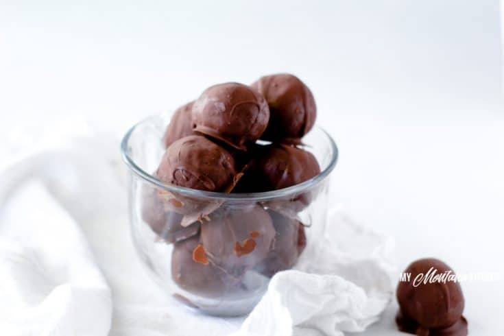 Image of low carb cookie truffles