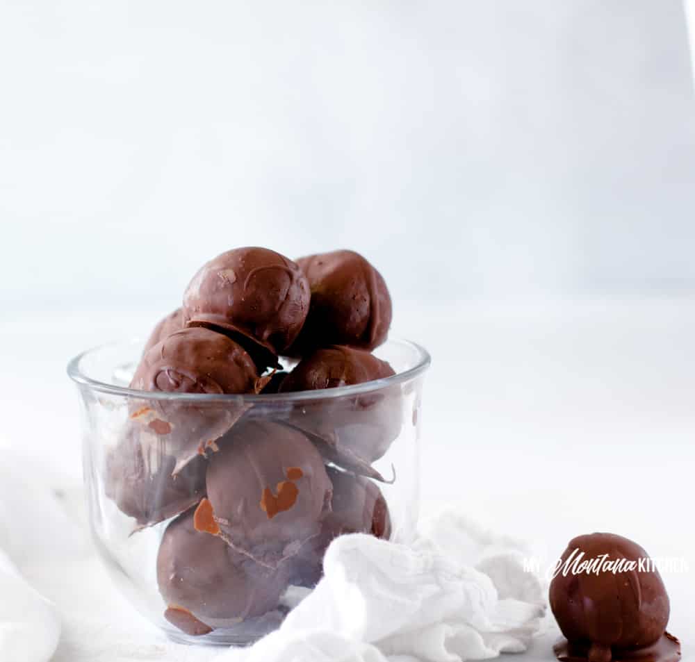 Image of low carb cookie truffles