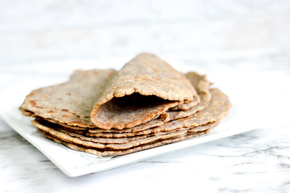 Image of homemade keto tortillas