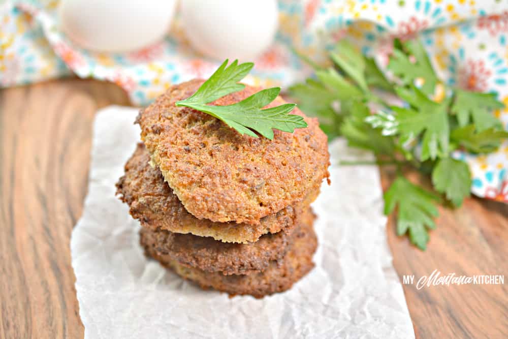Savory Breakfast Cookies With Sausage Keto, Low Carb, Gluten Free, THMS