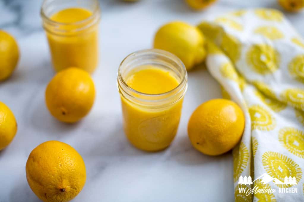 Image of low carb lemon curd