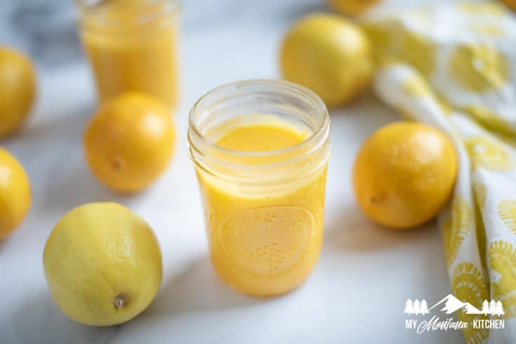 Image of low carb lemon curd