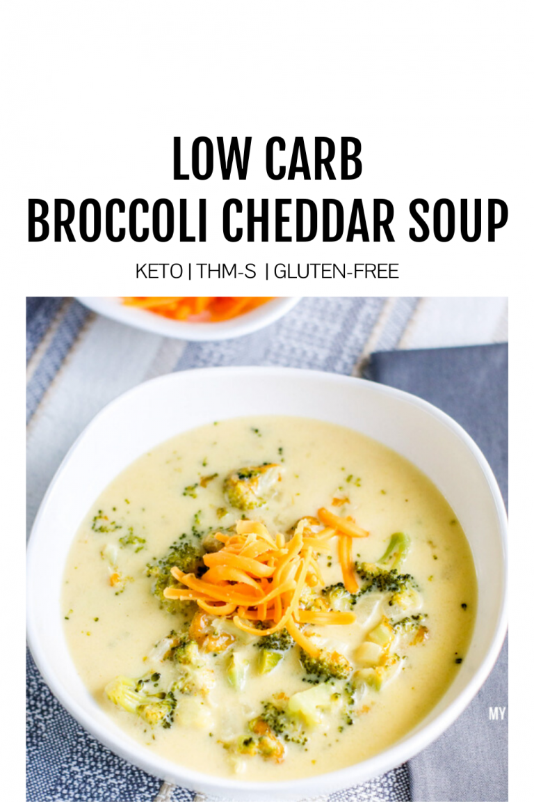 Low Carb Broccoli and Cheddar Soup