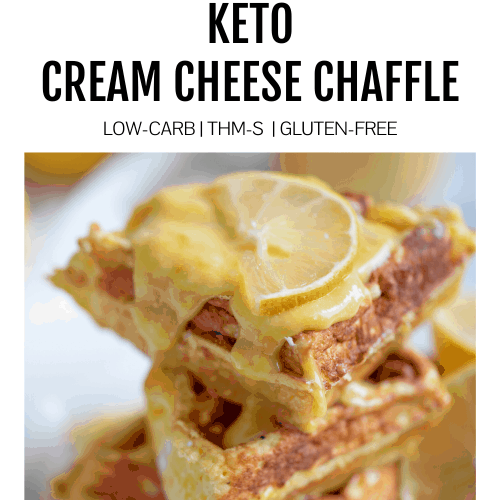Keto Cream Cheese Chaffle featured image