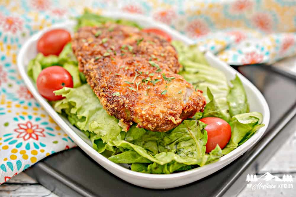 Air Fryer Pork Chops with Parmesan 