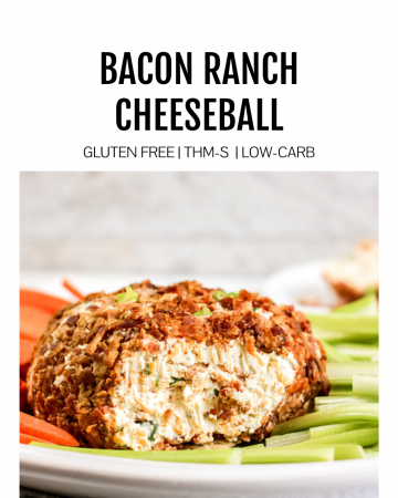 Featured Image for Bacon Ranch Cheeseball
