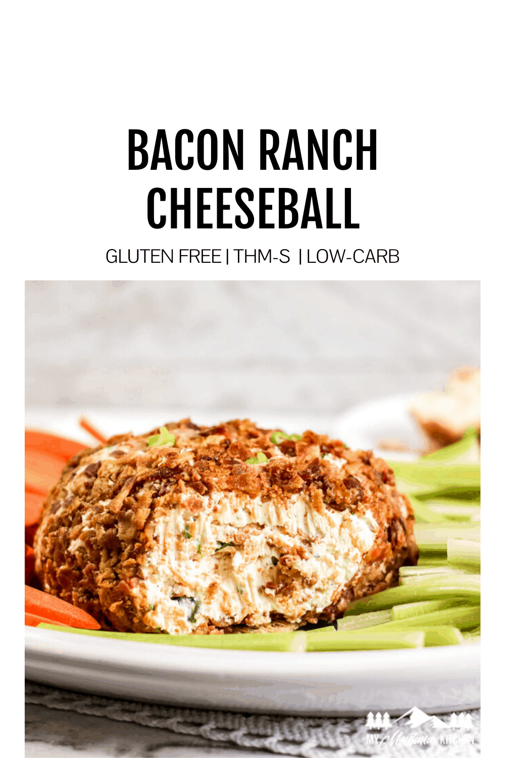 Featured Image for Bacon Ranch Cheeseball